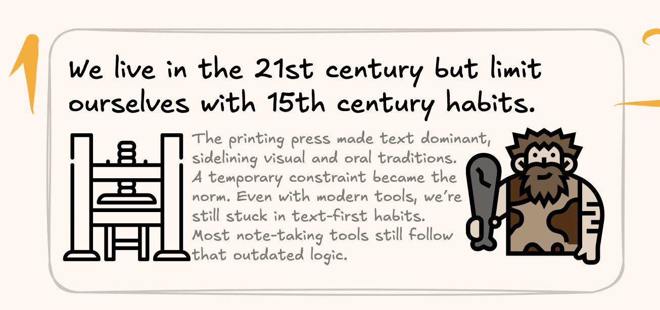 Живя в 21-м веке, мы ограничиваем себя привычками 15-го века